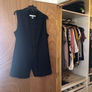 Black Suit Vest